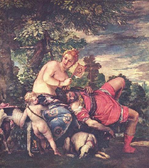 Paolo Veronese Venus und Adonis oil painting image